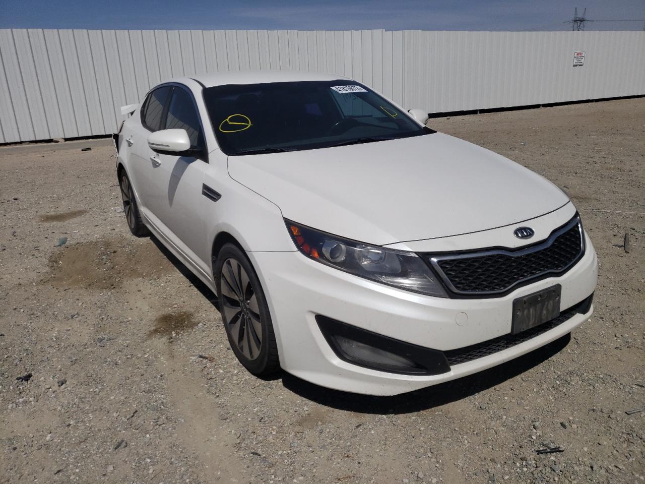 KIA OPTIMA SX 2011 with VIN KNAGR4A62B5127821 - Photo from auction