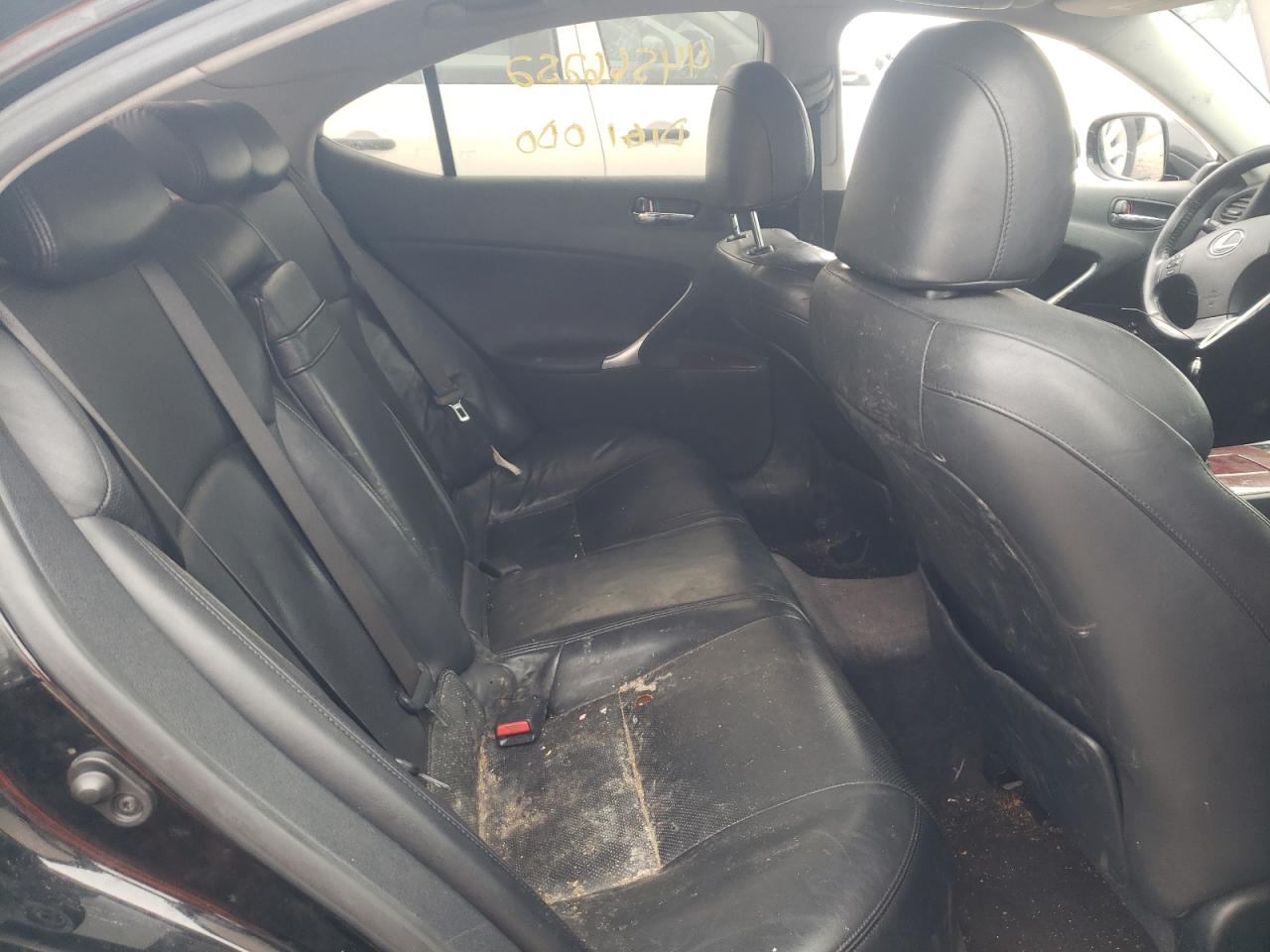 Photo 6 from auction – 2007 LEXUS IS 250 with VIN JTHCK262872016889