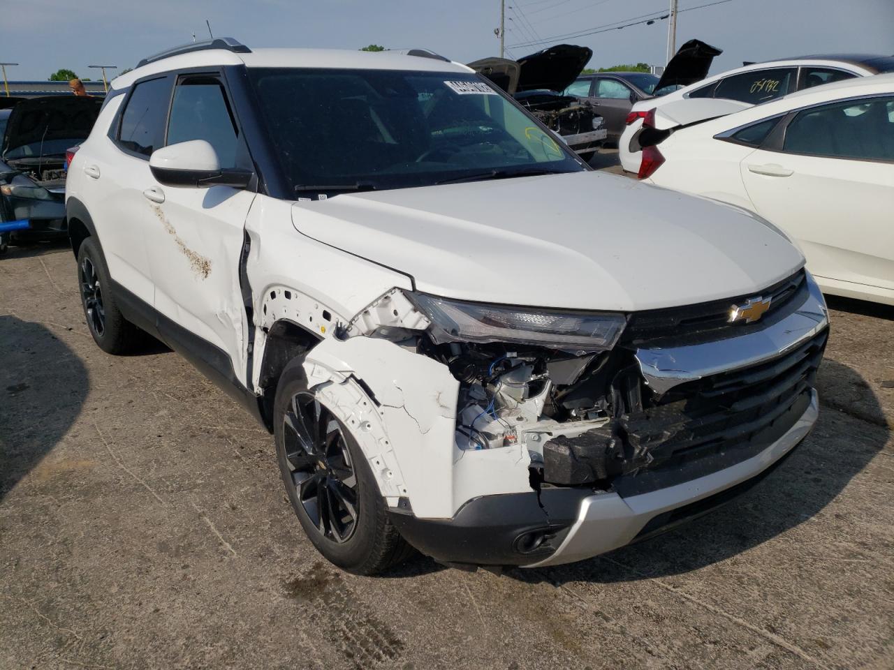 Photo 1 from auction – 2021 CHEVROLET TRAILBLAZE with VIN KL79MRSL4MB169632