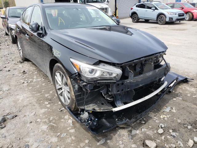 INFINITI Q50 BASE 2015 with VIN JN1BV7AR2FM414790 - Photo from auction
