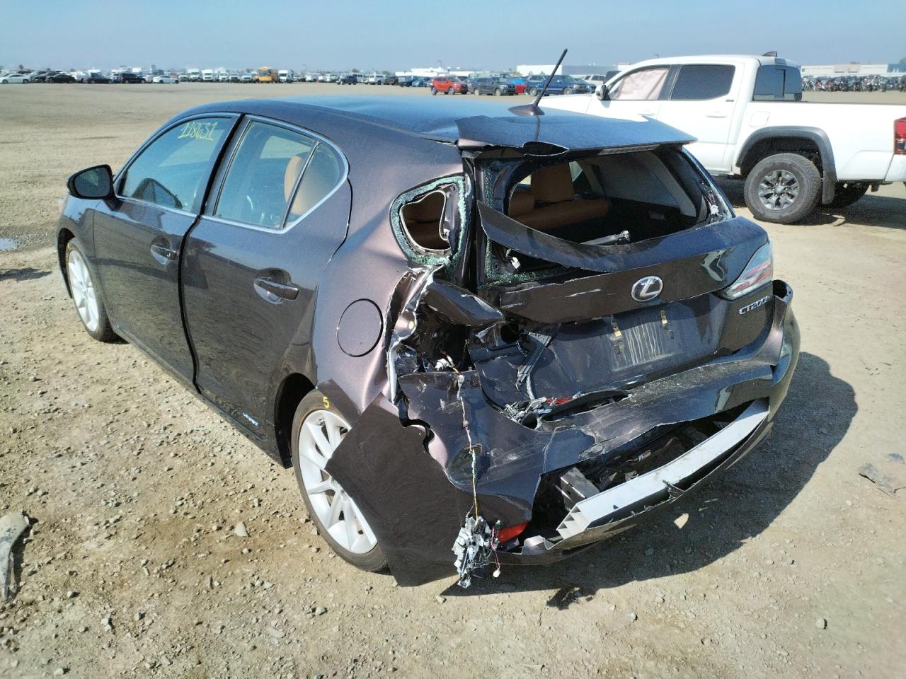 Photo 3 from auction – 2012 LEXUS CT 200 with VIN JTHKD5BH1C2055156