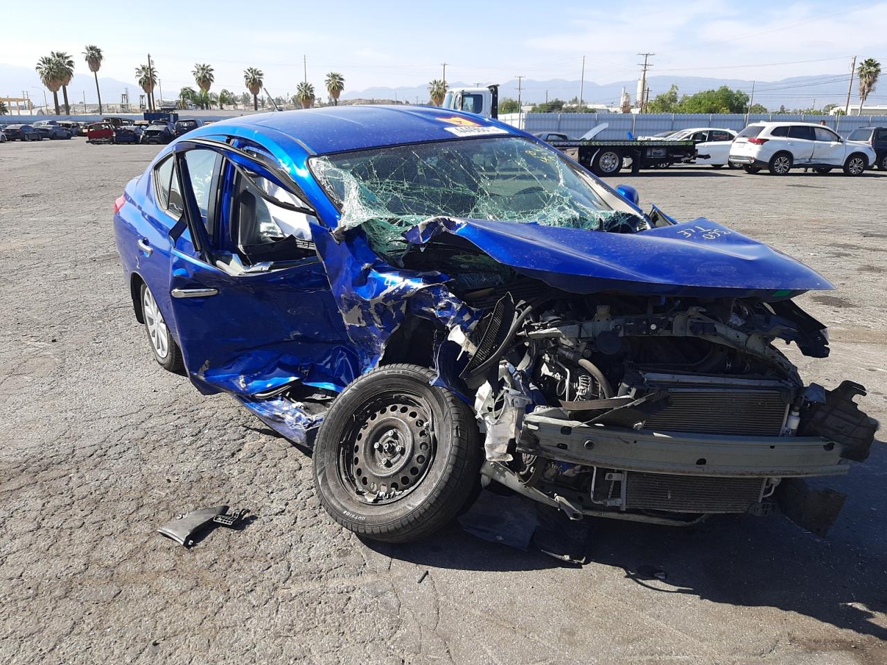 NISSAN VERSA S 2012 with VIN 3N1CN7AP0CL871610 - Photo from auction