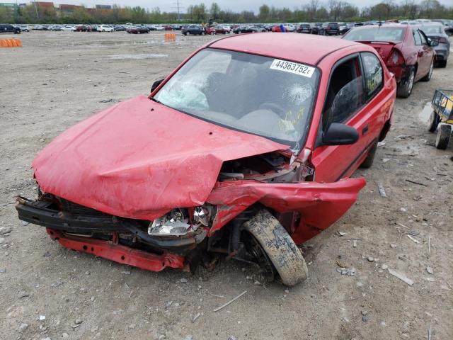 Photo 5 from auction – 2002 HYUNDAI ACCENT L with VIN KMHCF35G62U182829