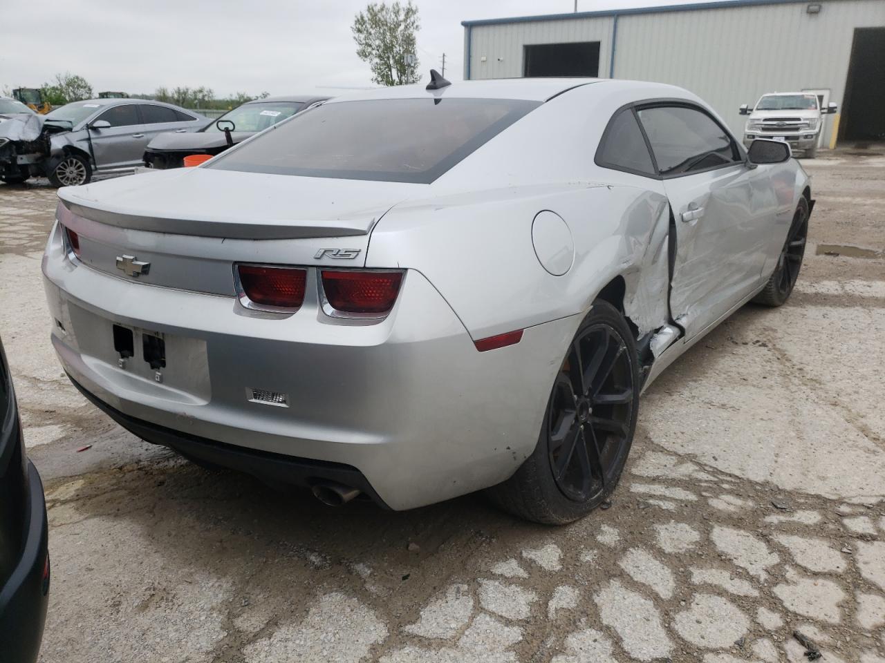 Photo 4 from auction – 2013 CHEVROLET CAMARO LT with VIN 2G1FB1E38D9107119