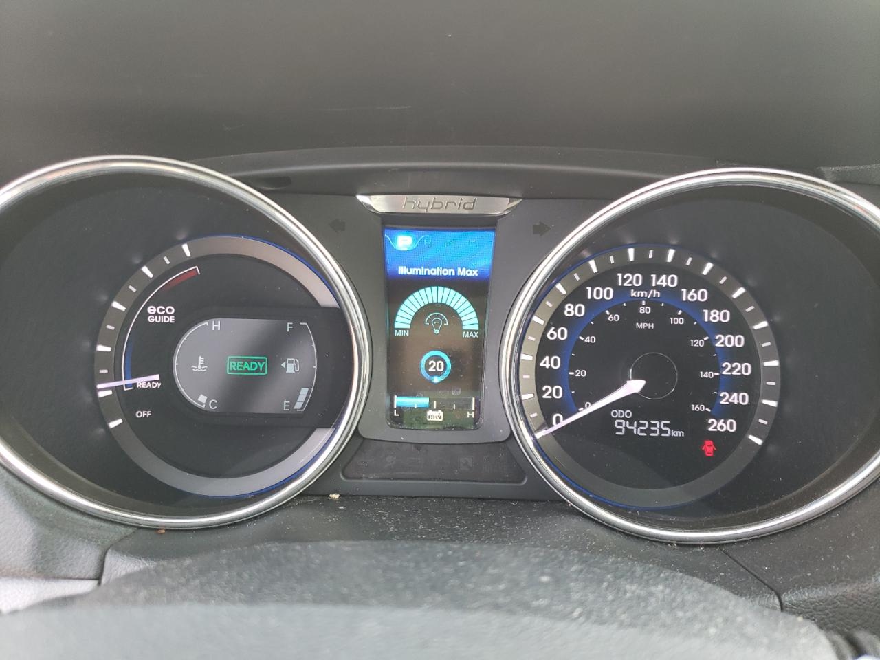 Photo 8 from auction – 2015 HYUNDAI SONATA HYB with VIN KMHEC4A4XFA138553
