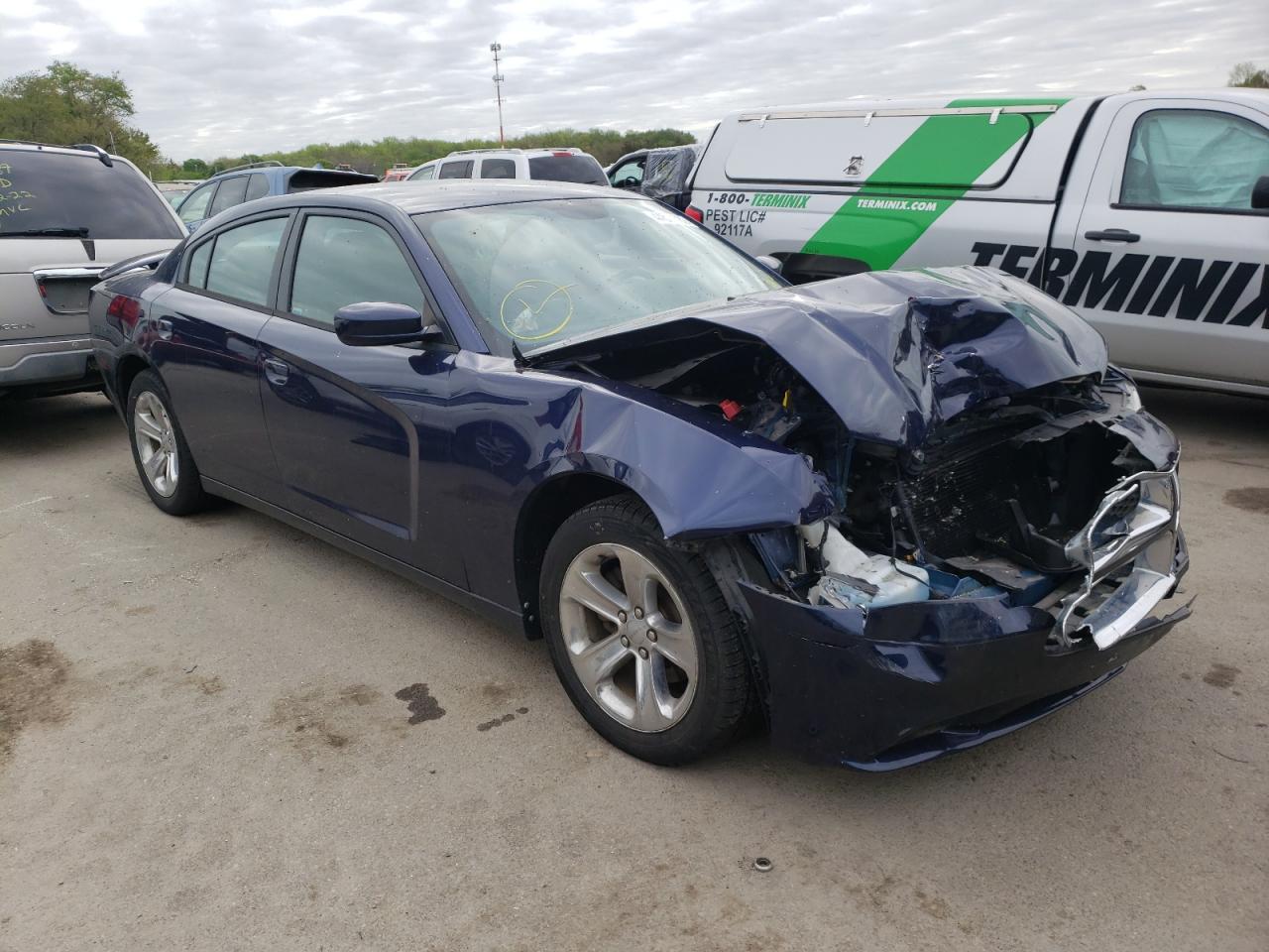 DODGE CHARGER SE 2014 with VIN 2C3CDXBG1EH213938 - Photo from auction