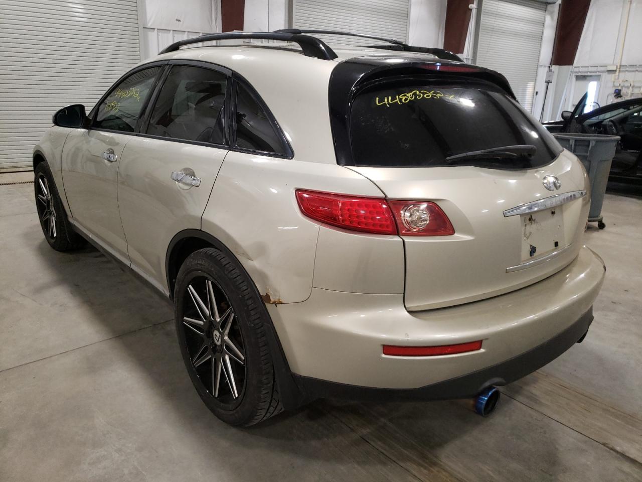 Photo 3 from auction – 2007 INFINITI FX35 with VIN JNRAS08WX7X202756