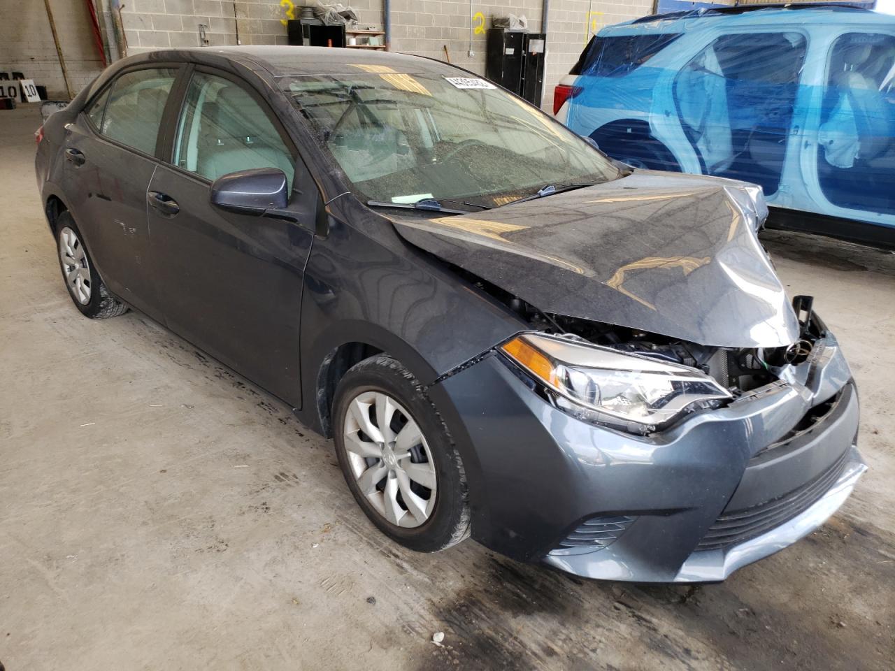 TOYOTA COROLLA L 2016 with VIN 5YFBURHE1GP496735 - Photo from auction