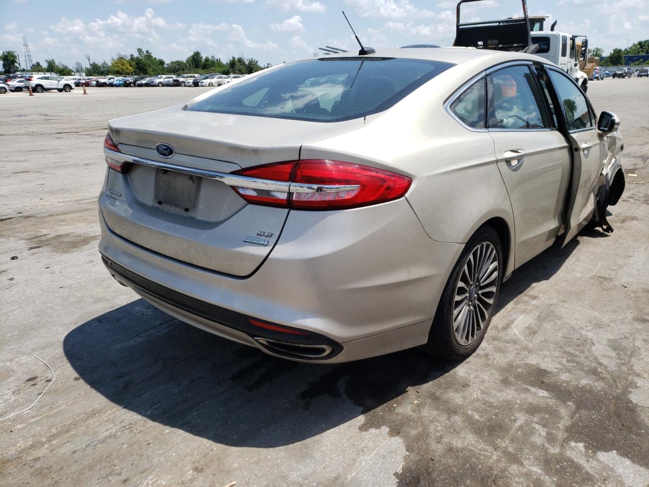 Photo 4 from auction – 2017 FORD FUSION SE with VIN 3FA6P0H93HR149786