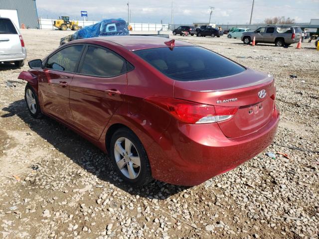 Photo 3 from auction – 2013 HYUNDAI ELANTRA GL with VIN 5NPDH4AE3DH358147