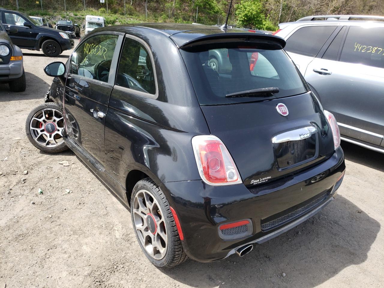 Photo 3 from auction – 2013 FIAT 500 SPORT with VIN 3C3CFFBR2DT692589