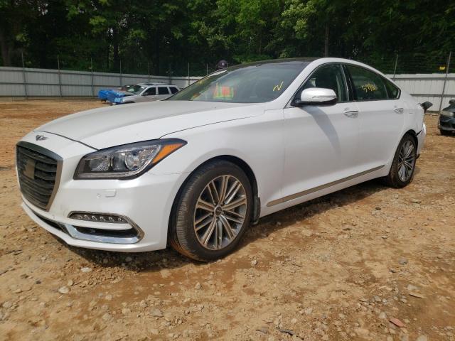 Photo 2 from auction – 2018 GENESIS G80 BASE with VIN KMHGN4JE6JU248857