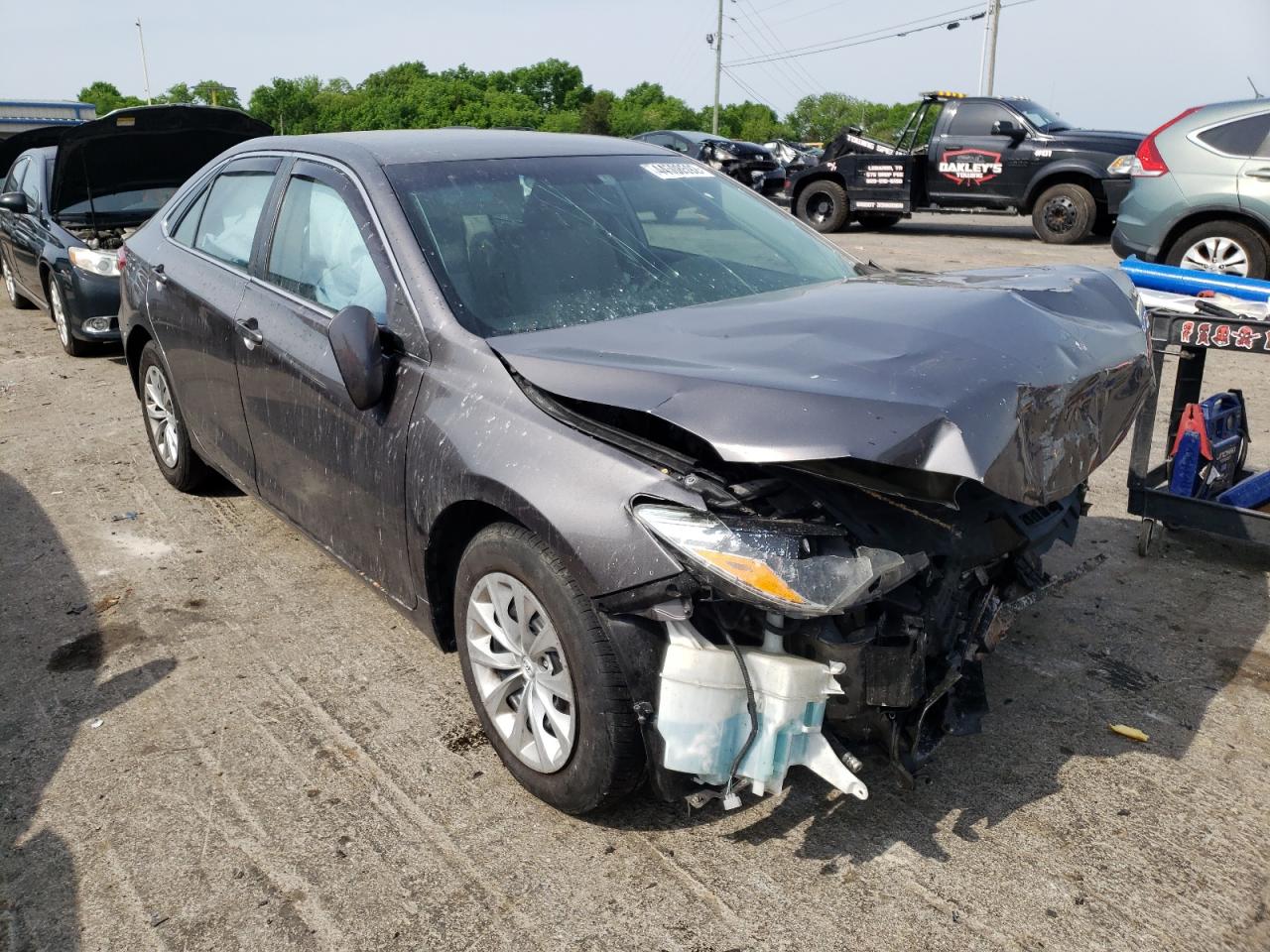 TOYOTA CAMRY LE 2015 with VIN 4T4BF1FK7FR496388 - Photo from auction