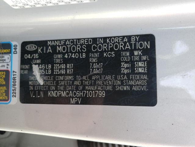 Photo 10 from auction – 2017 KIA SPORTAGE L with VIN KNDPMCAC6H7101799