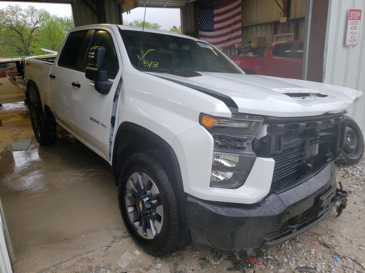Photo 1 from auction – 2021 CHEVROLET SILVERADO with VIN 1GC4YME72MF294902