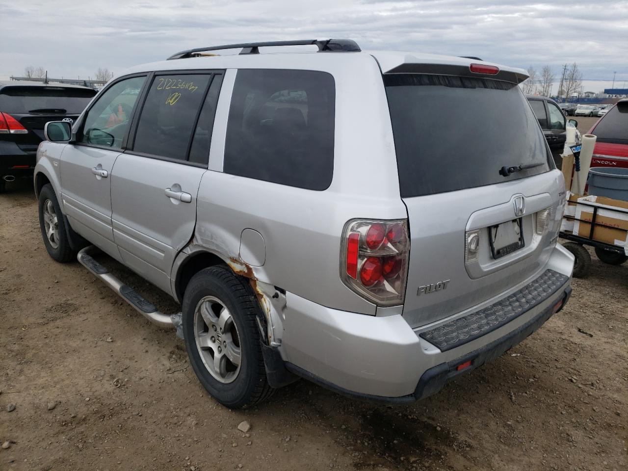 Photo 3 from auction – 2007 HONDA PILOT EXL with VIN 2HKYF18517H001971