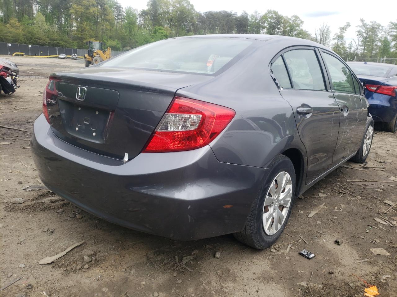 Photo 4 from auction – 2012 HONDA CIVIC LX with VIN 19XFB2F55CE340940