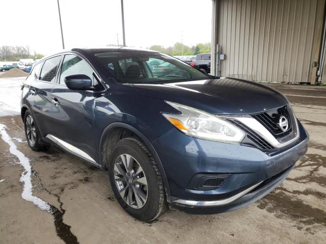 NISSAN MURANO S 2016 with VIN 5N1AZ2MG7GN100053 - Photo from auction