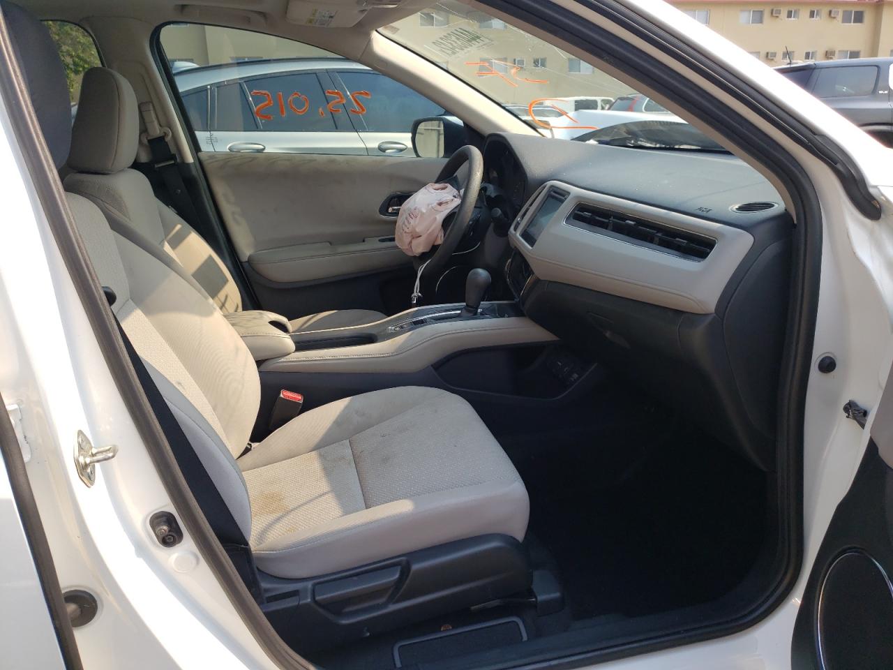 Photo 5 from auction – 2017 HONDA HR-V EX with VIN 3CZRU5H58HM717547