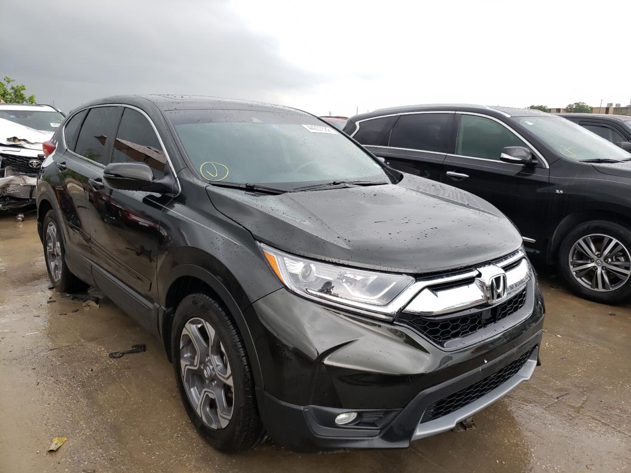 HONDA CR-V EXL 2019 with VIN 7FARW1H80KE007397 - Photo from auction