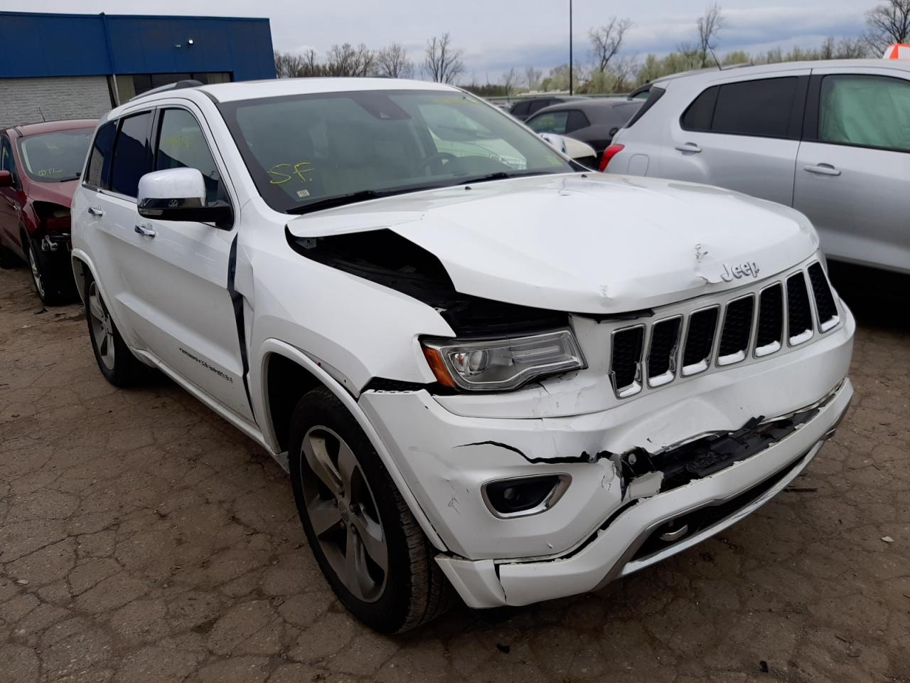 JEEP GRAND CHER 2014 with VIN 1C4RJFCG6EC154721 - Photo from auction