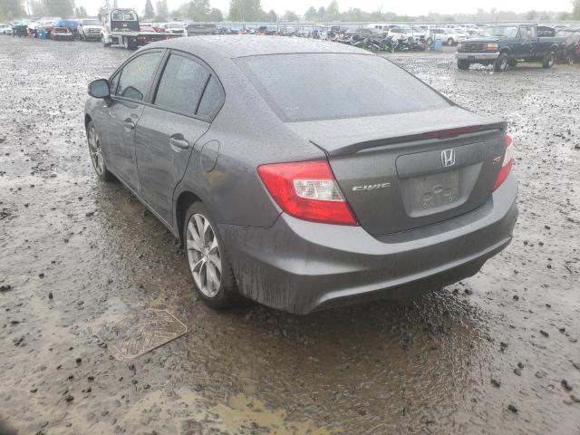 Photo 3 from auction – 2012 HONDA CIVIC SI with VIN 2HGFB6E56CH701624