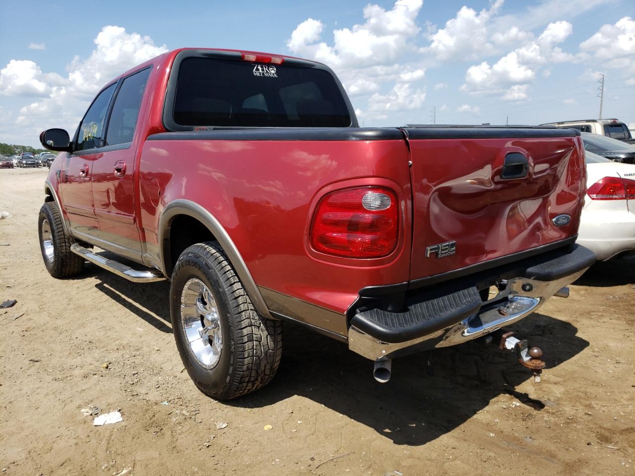 Photo 3 from auction – 2002 FORD F150 SUPER with VIN 1FTRW07L32KE34233