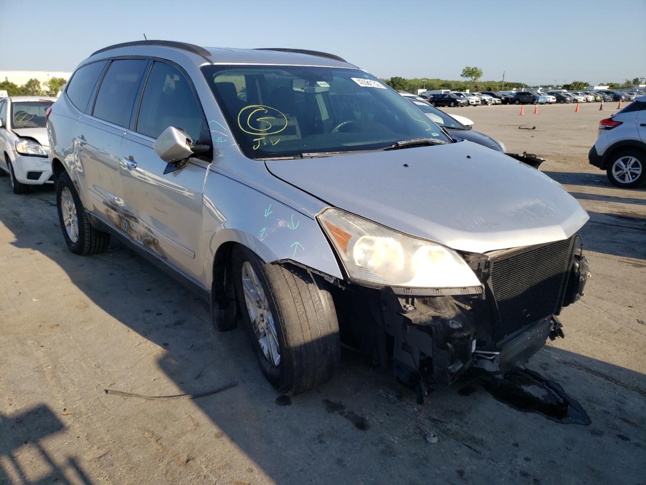 CHEVROLET TRAVERSE L 2011 with VIN 1GNKRGED5BJ189204 - Photo from auction