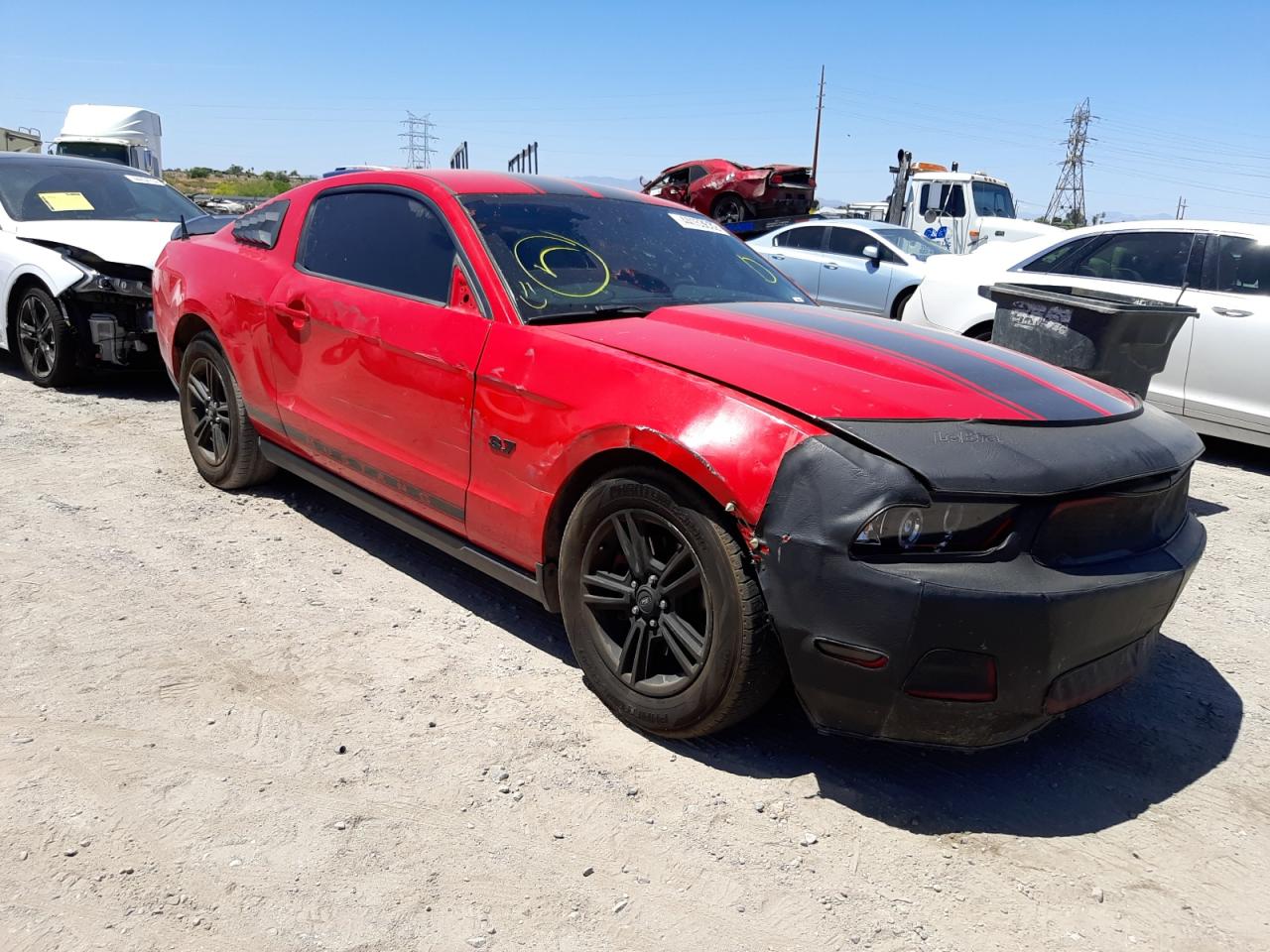 Photo 1 from auction – 2012 FORD MUSTANG with VIN 1ZVBP8AM4C5282202