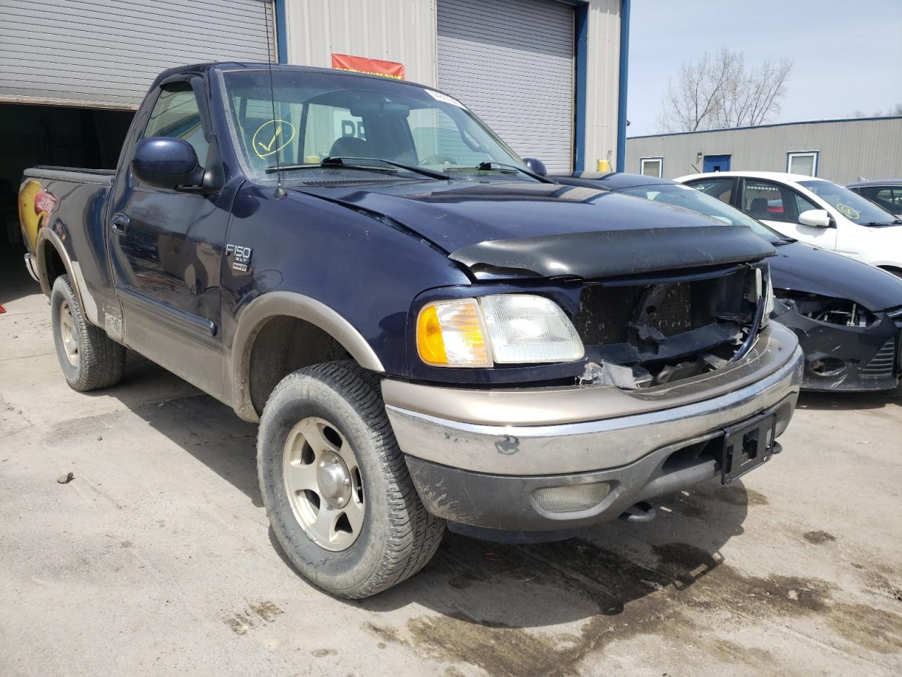 FORD F150 2002 with VIN 2FTRF18W62CA16378 - Photo from auction