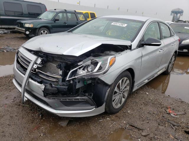 Photo 2 from auction – 2015 HYUNDAI SONATA SPO with VIN 5NPE34AF4FH115235