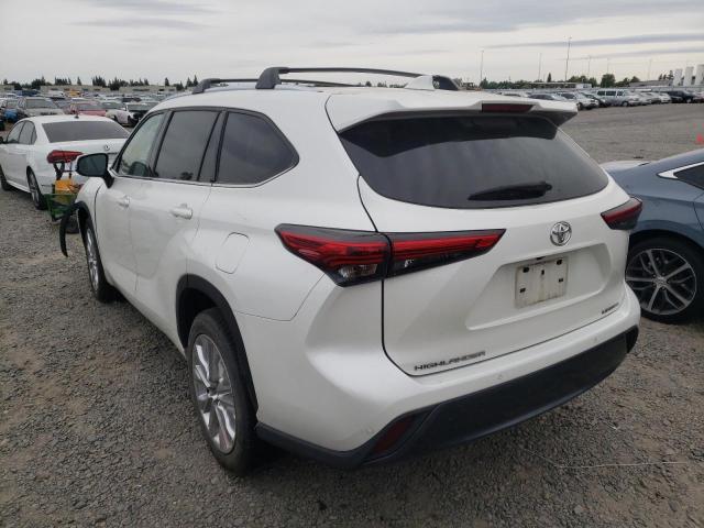 Photo 3 from auction – 2020 TOYOTA HIGHLANDER with VIN 5TDYZRAH8LS014344
