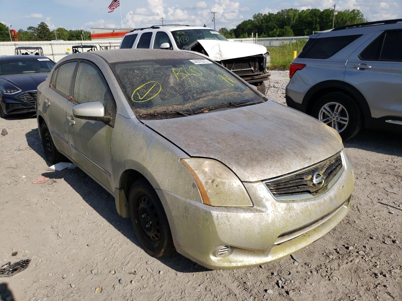 NISSAN SENTRA 2.0 2012 with VIN 3N1AB6APXCL635508 - Photo from auction