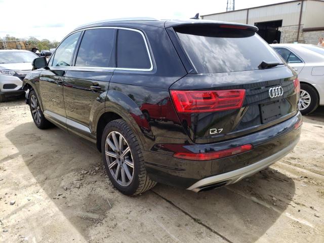 Photo 3 from auction – 2018 AUDI Q7 PREMIUM with VIN WA1LAAF75JD003226