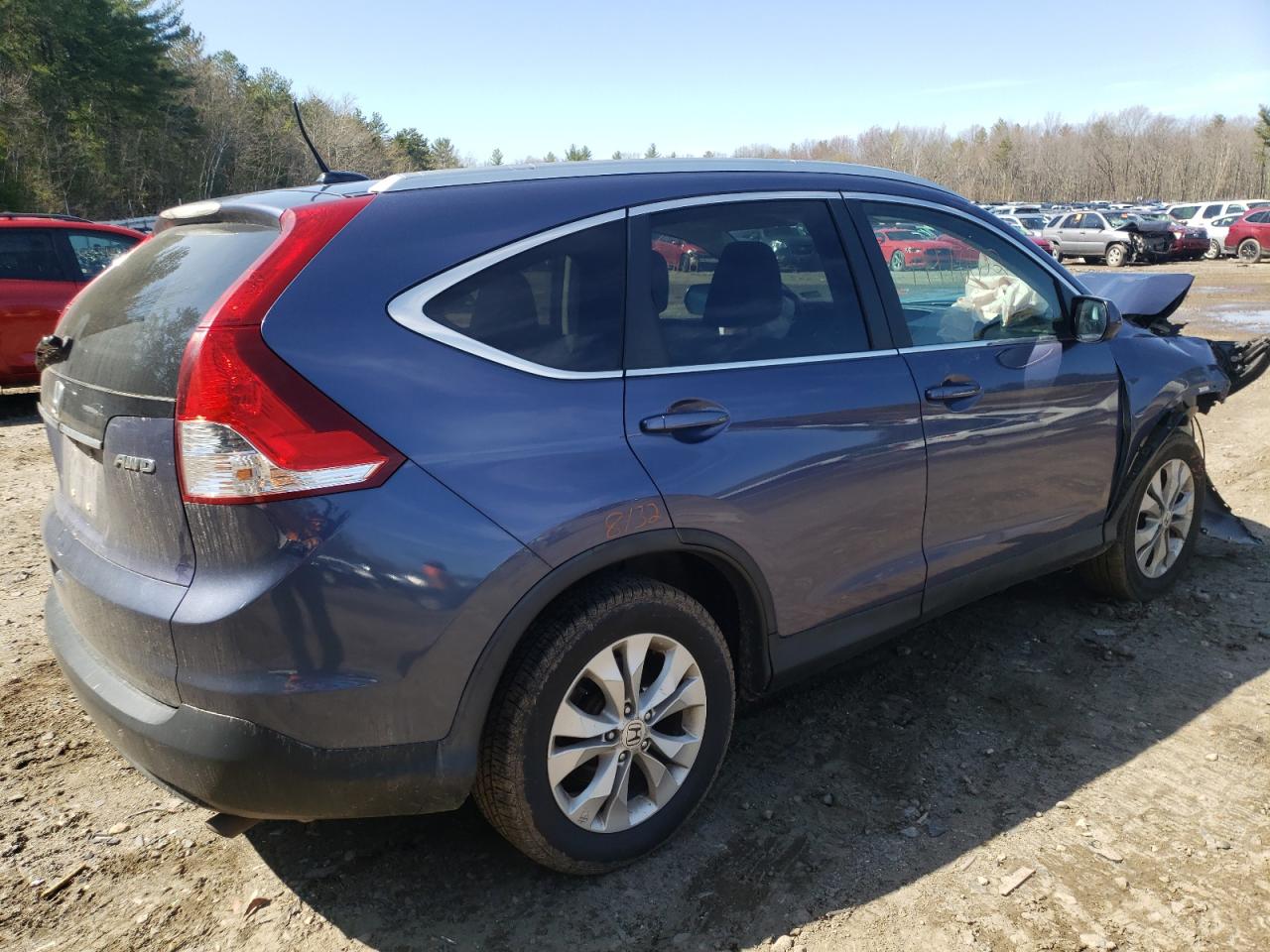 Photo 4 from auction – 2014 HONDA CR-V EXL with VIN 2HKRM4H74EH645233