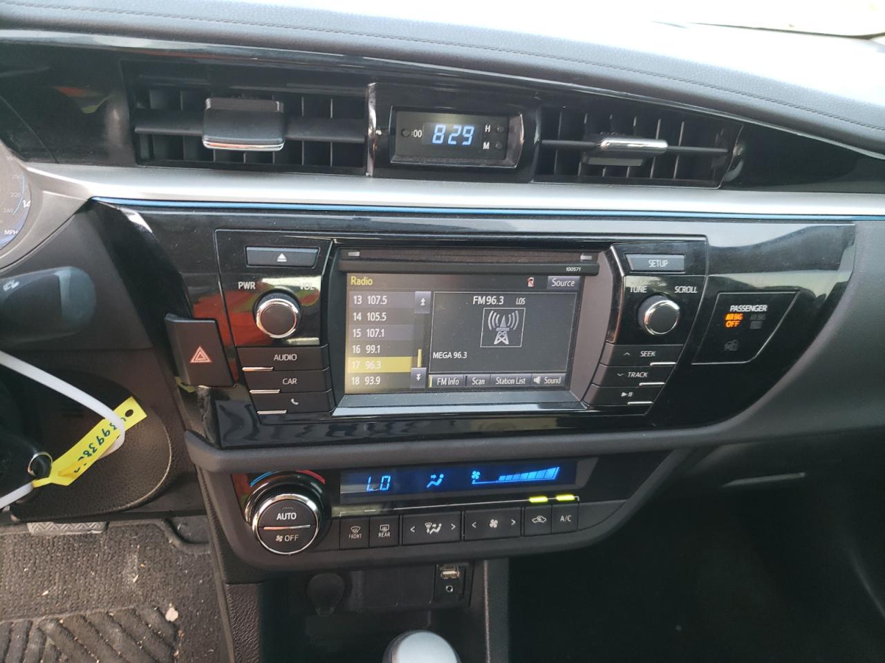 Photo 9 from auction – 2016 TOYOTA COROLLA L with VIN 5YFBURHE6GP527445