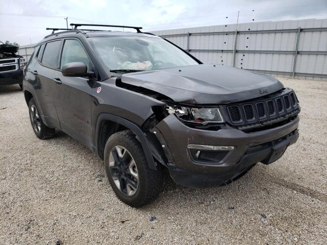 JEEP COMPASS TR 2018 with VIN 3C4NJDDB3JT337594 - Photo from auction