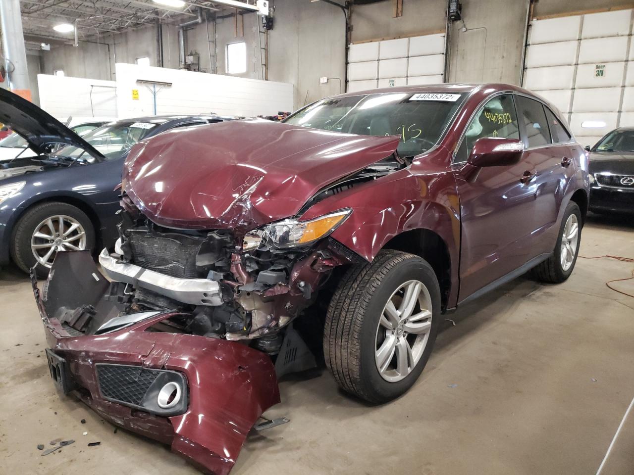 Photo 2 from auction – 2013 ACURA RDX TECHNO with VIN 5J8TB4H52DL013918