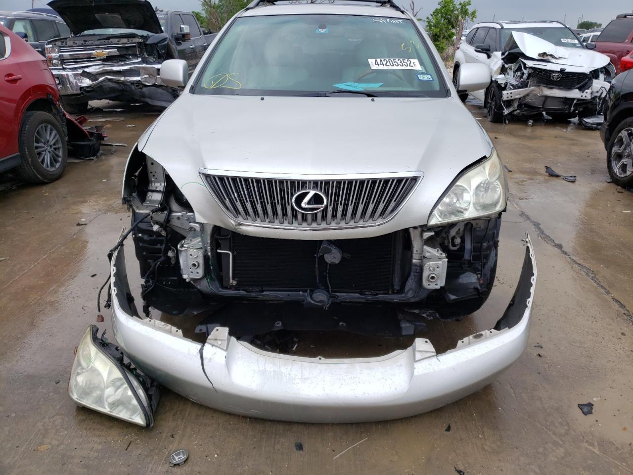 Photo 9 from auction – 2007 LEXUS RX 350 with VIN 2T2GK31U17C012391