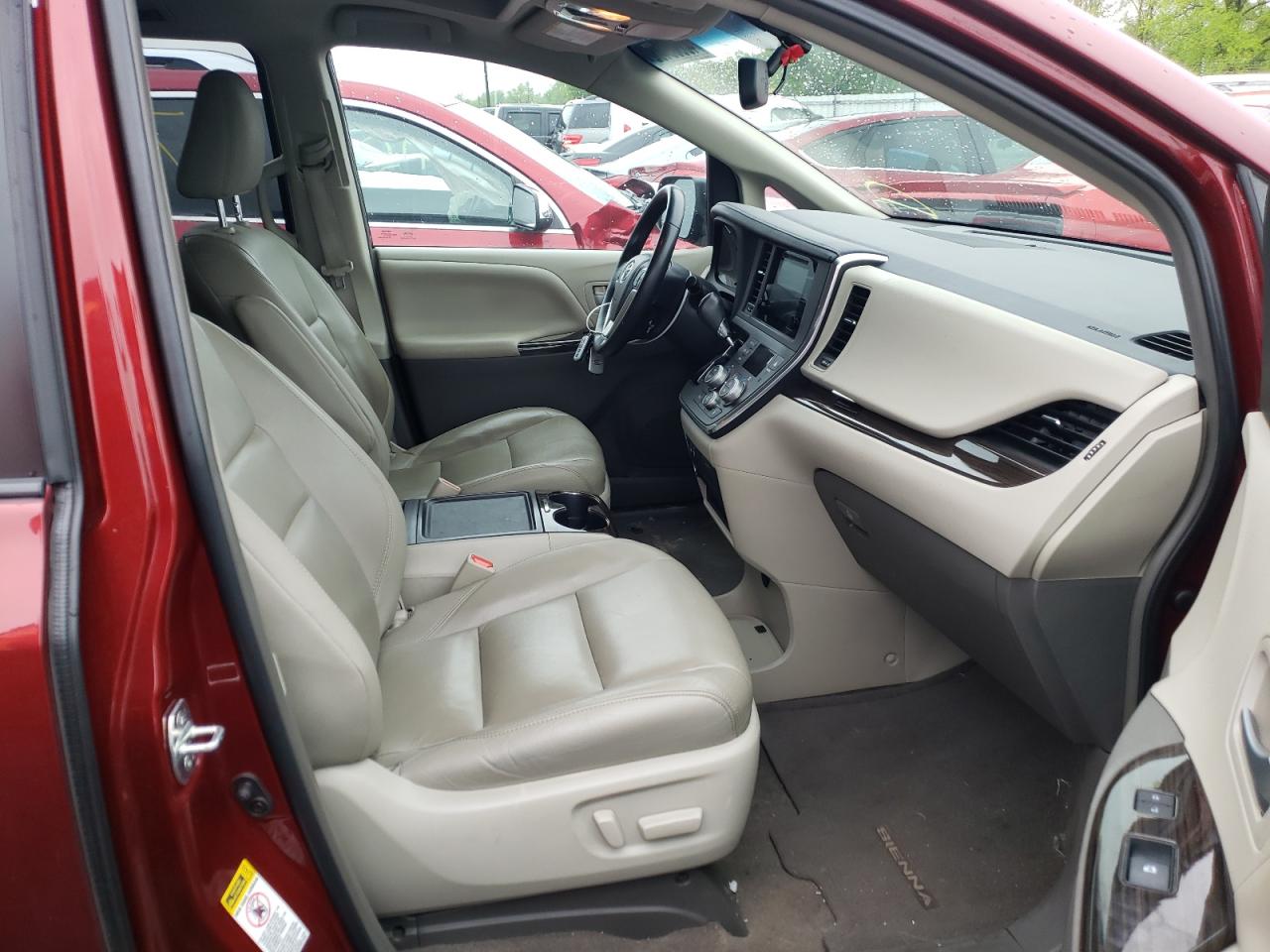 Photo 5 from auction – 2015 TOYOTA SIENNA XLE with VIN 5TDYK3DC5FS652296