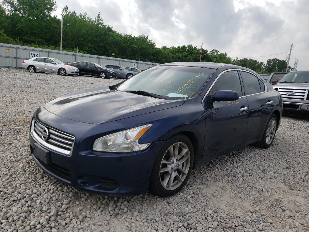 Photo 2 from auction – 2014 NISSAN MAXIMA S with VIN 1N4AA5AP9EC499550