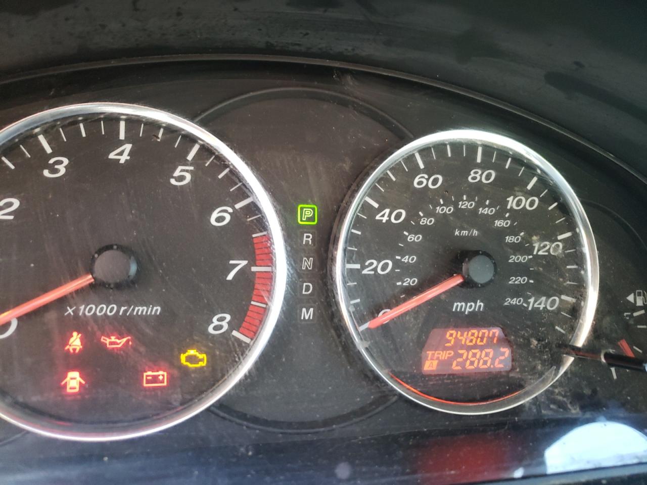 Photo 8 from auction – 2003 MAZDA 6 S with VIN 1YVFP80DX35M13519