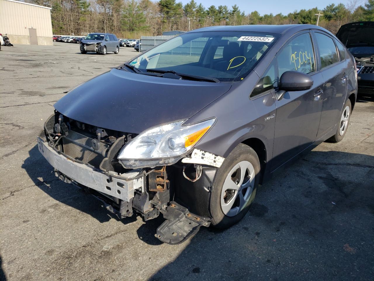 Photo 2 from auction – 2014 TOYOTA PRIUS with VIN JTDKN3DU3E1816789