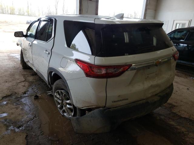 Photo 3 from auction – 2021 CHEVROLET TRAVERSE L with VIN 1GNERFKW8MJ135069
