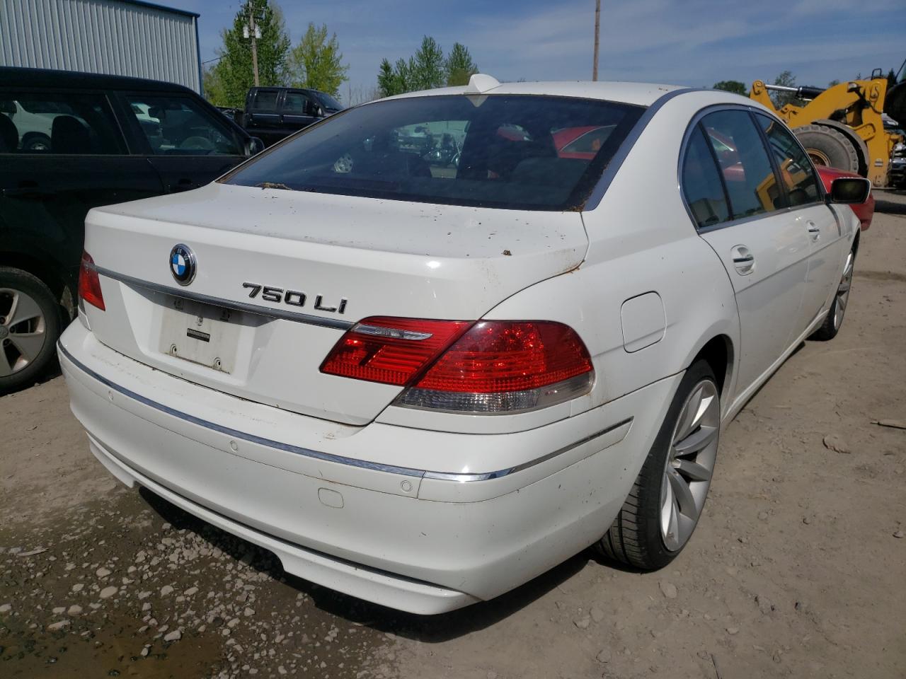 Photo 4 from auction – 2007 BMW 750 with VIN WBAHN83567DT70959