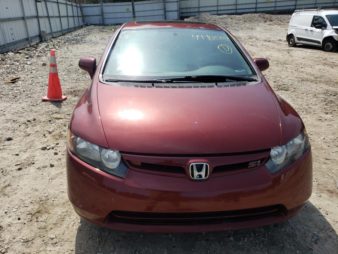 Photo 9 from auction – 2007 HONDA CIVIC SI with VIN 2HGFA55547H709952