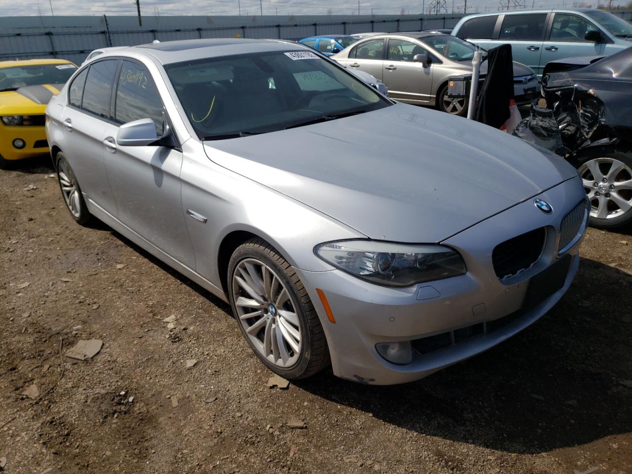 BMW 550 I 2011 with VIN WBAFR9C5XBC617772 - Photo from auction