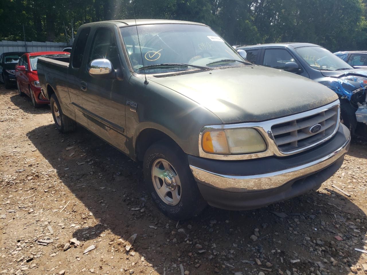FORD F150 2002 with VIN 1FTRX17W12NB20821 - Photo from auction