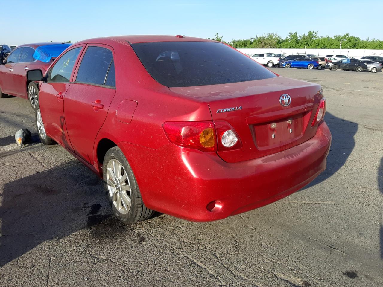 Photo 3 from auction – 2009 TOYOTA COROLLA 4D with VIN 1NXBU40E69Z024014