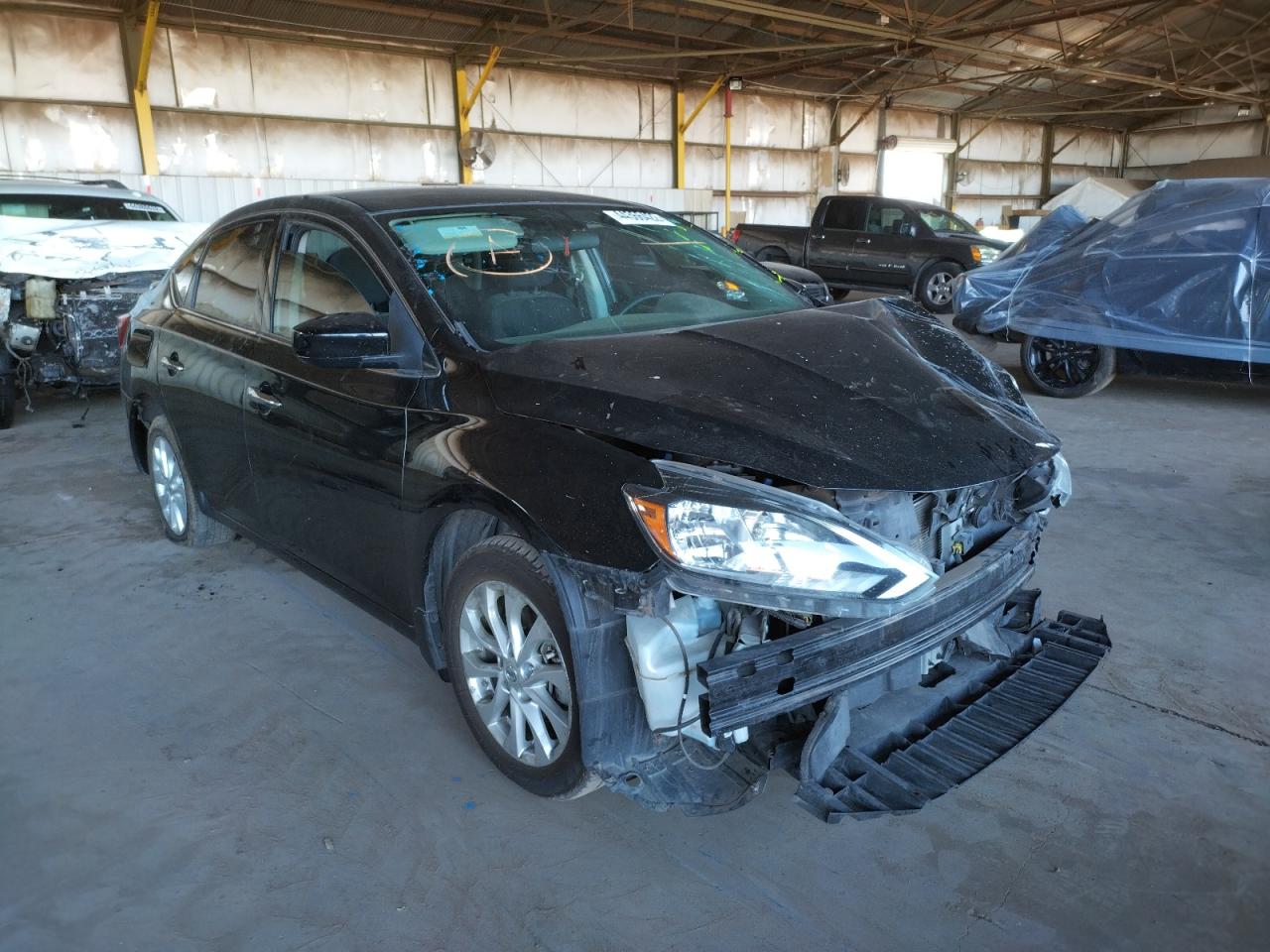 NISSAN SENTRA S 2016 with VIN 3N1AB7AP1GY315475 - Photo from auction